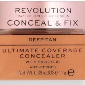Revolution Conceal & Fix Ultimate Coverage Concealer - Deep Tan